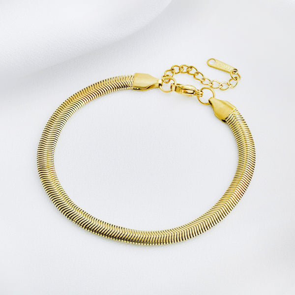 Stainless Steel Snake Chain Bracelet