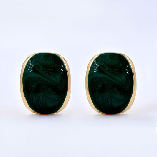 Emerald Pop Earring